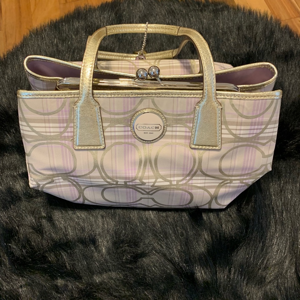 4 piece coach purse set